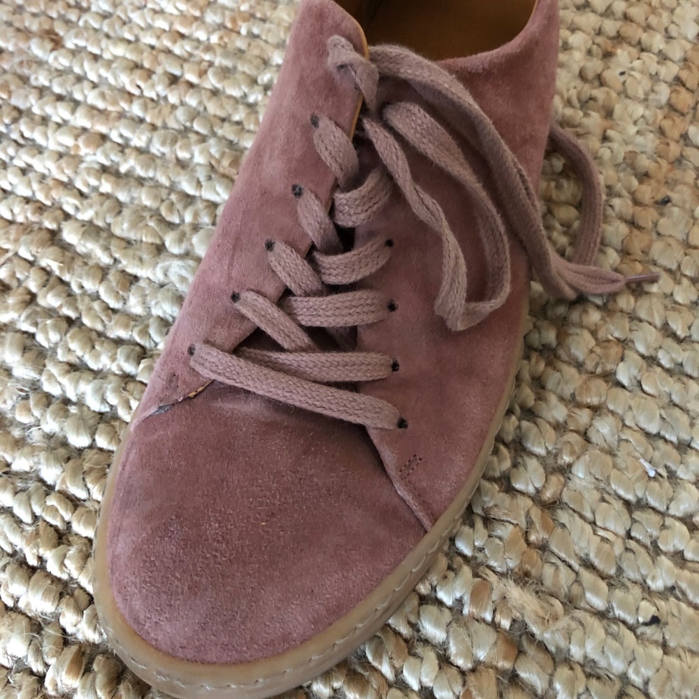 Pink Suede Sneakers - JAK